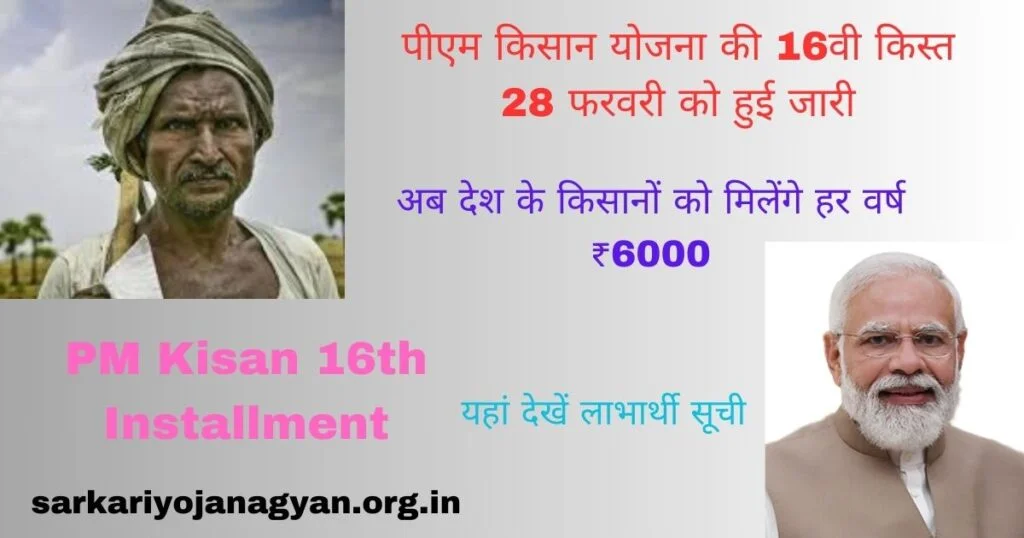 PM Kisan 16th Installment PM Kisan 16th Installment